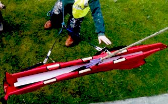 solar bag from above